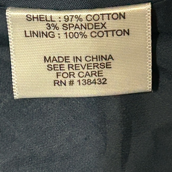 Navy Blue White Polka Dot Halter dress, Bea & Dot by Modcloth, Size L - Picture 7 of 9